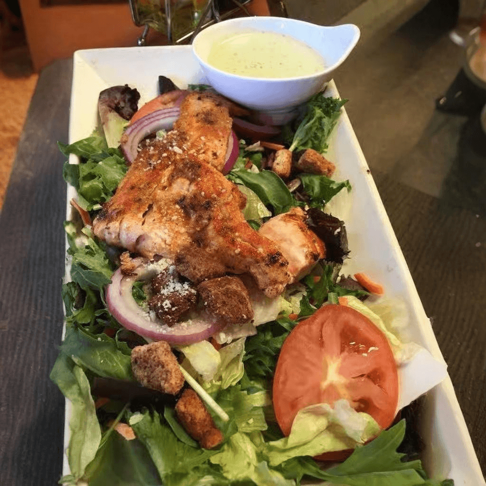 Grilled Salmon Salad