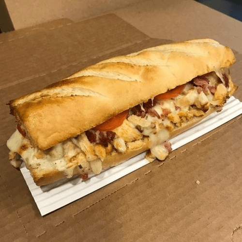 Chicken Cheese Steak with Bacon & Ranch