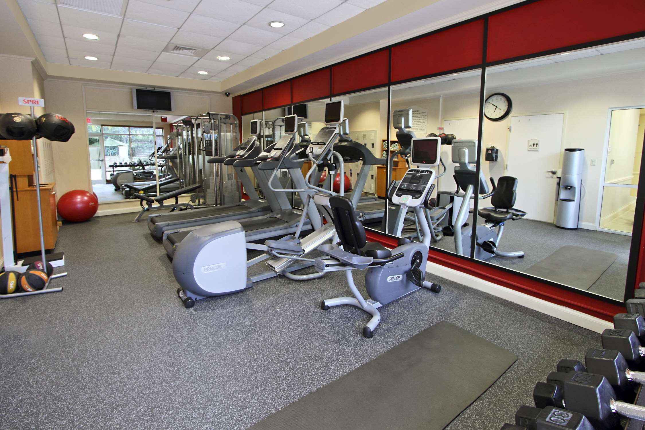 Health club  fitness center  gym