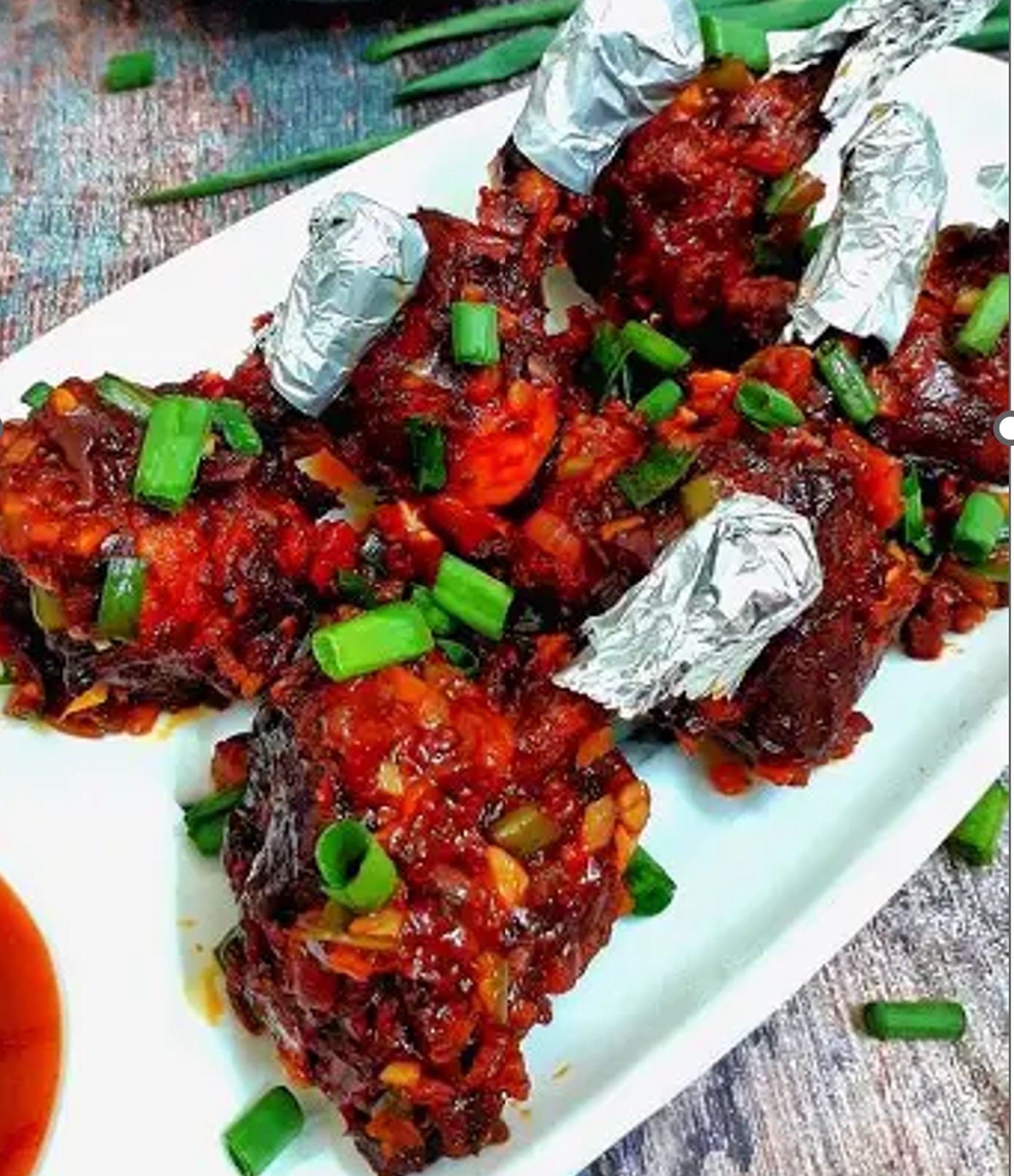 Chicken Lollipop (Indo-Chinese Style)