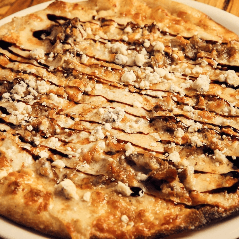 Shaved Smoked Ribeye Pizza