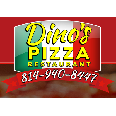 Dino&apos;s Pizza Restaurant Logo