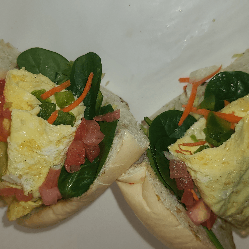Veggie & Eggs Breakfast Sub