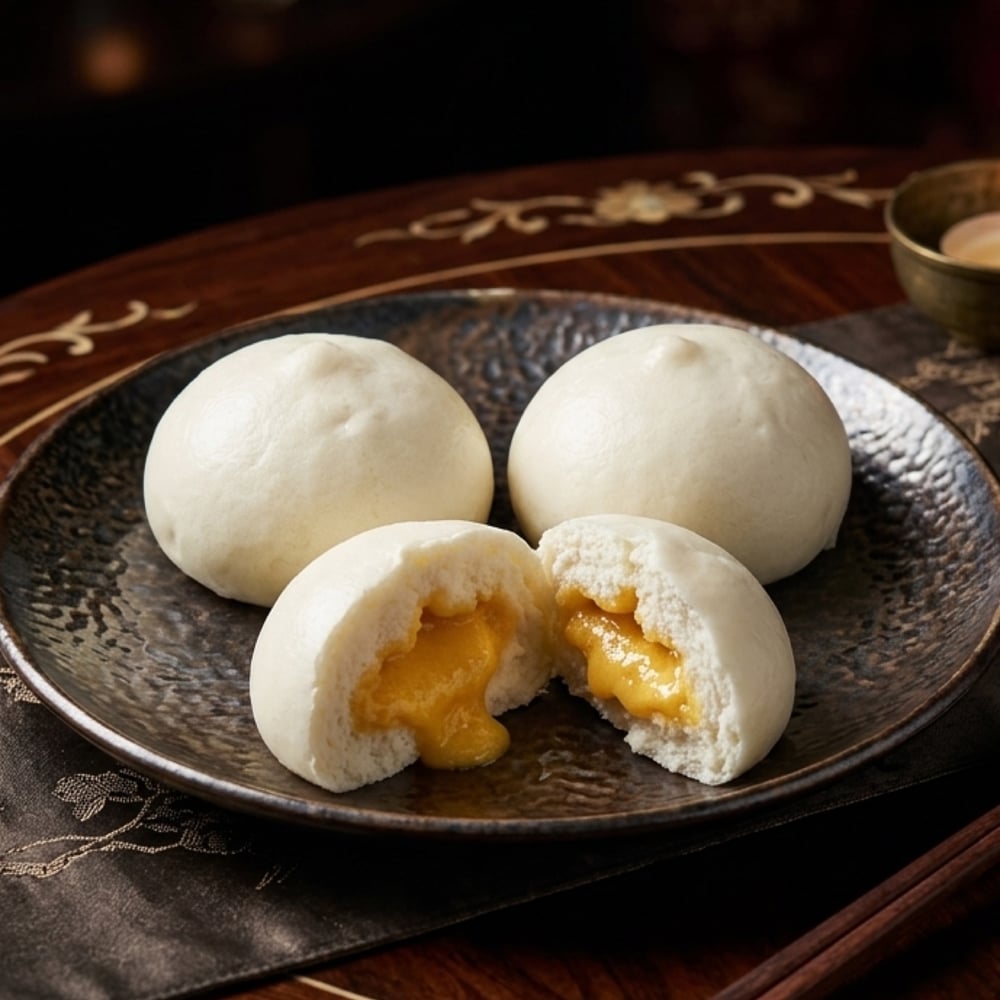 Egg Custard Bao (3)