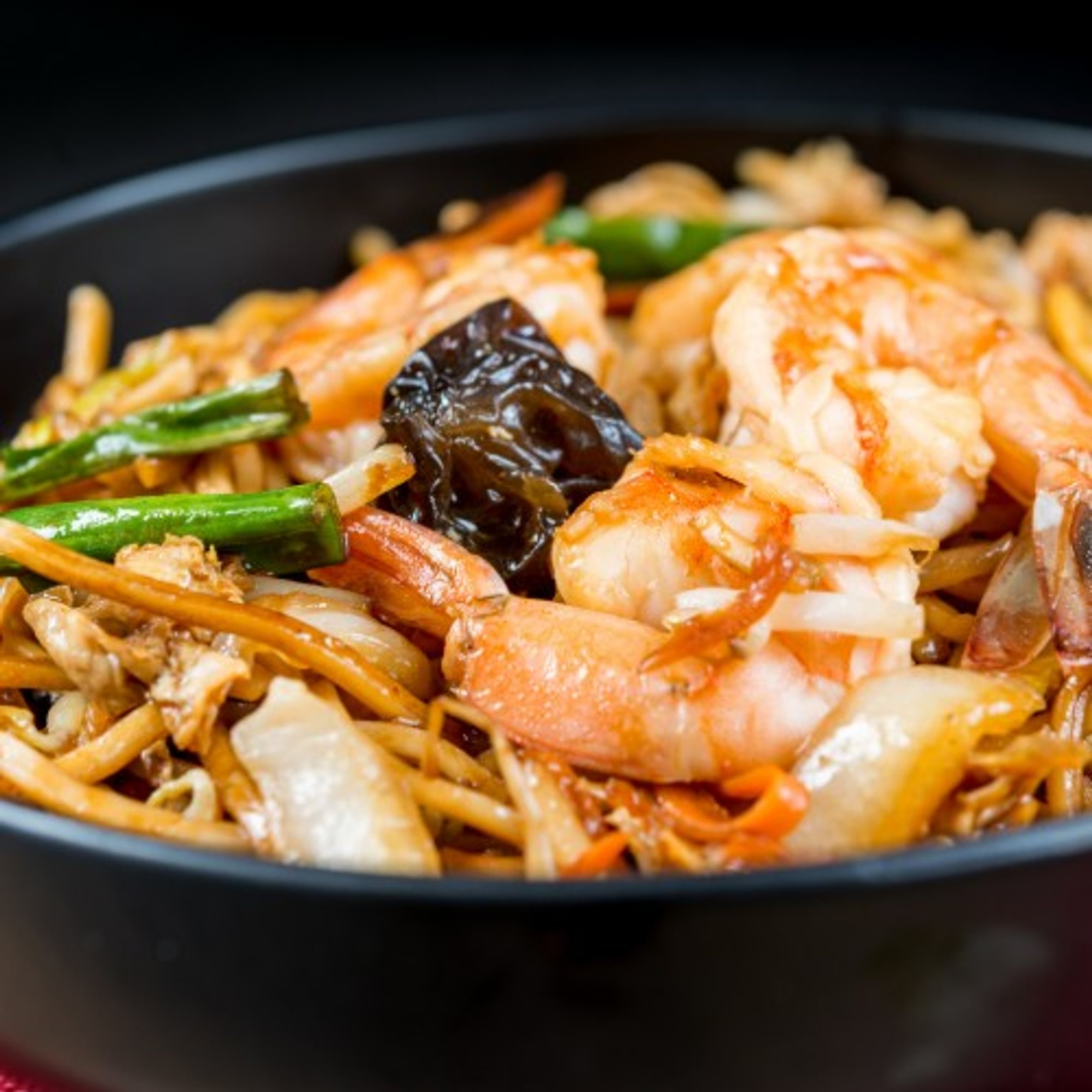 S8 Seafood Pan Fried Noodle - Pho Ap Chao
