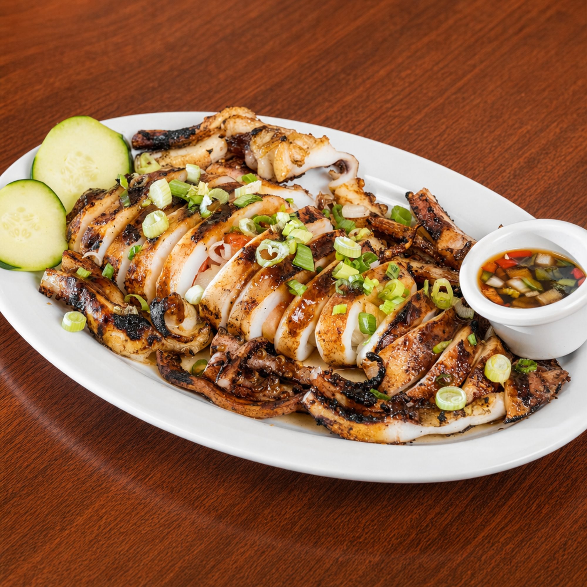 Grilled Stuffed Squid (XL)