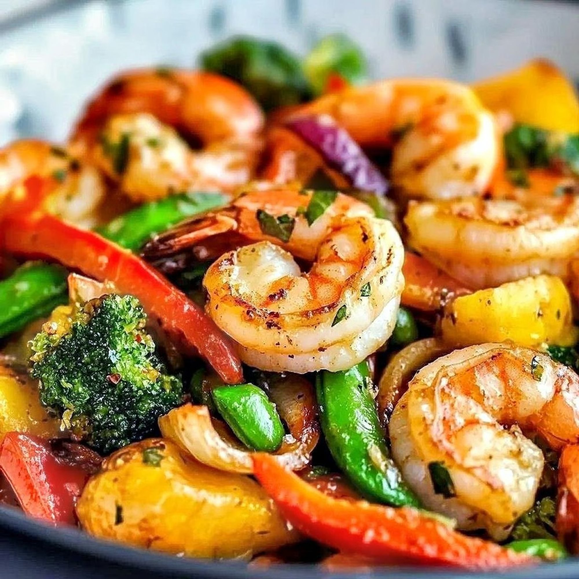 Shrimp with Mixed Vegetables