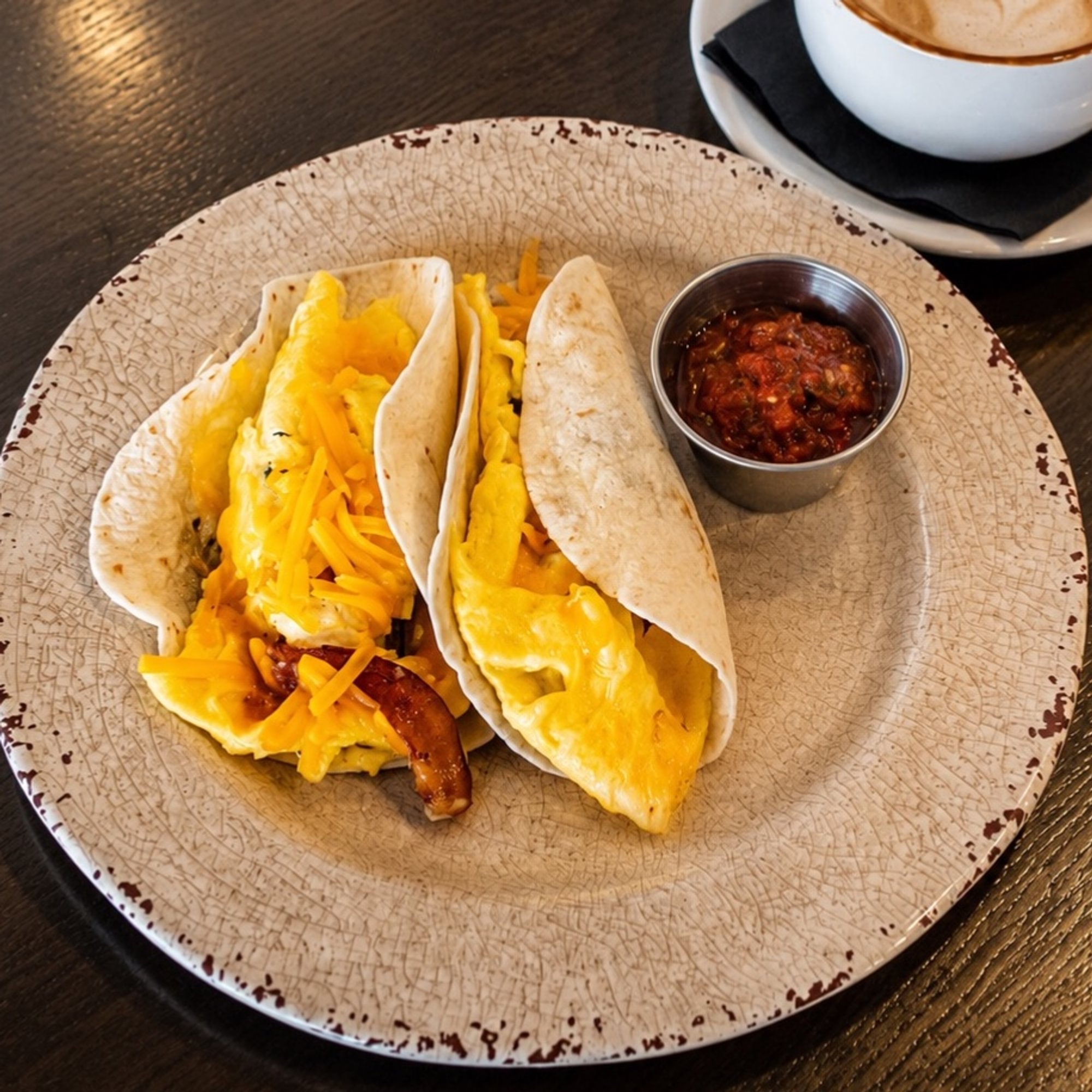 Touchdown Egg Taco