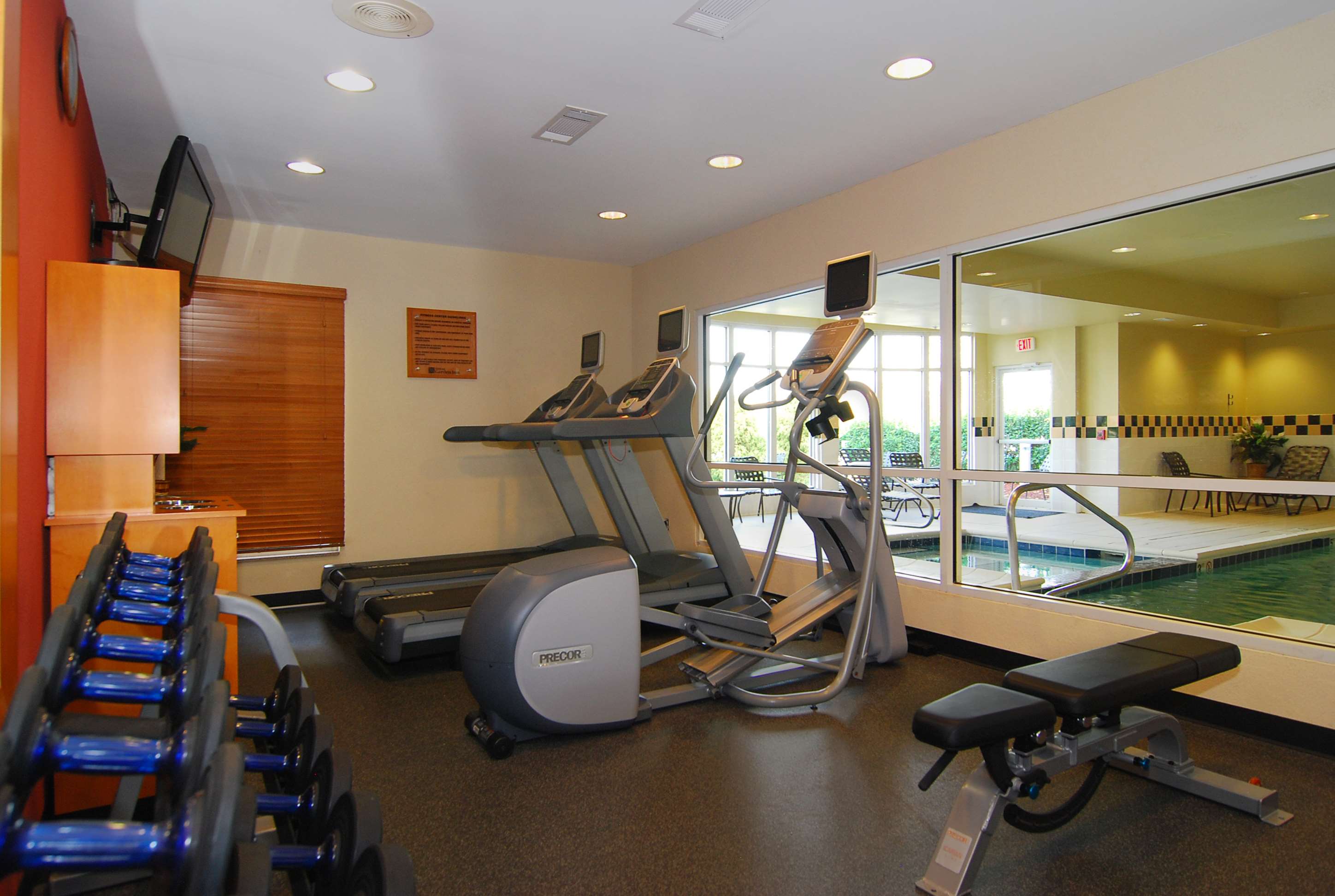 Health club  fitness center  gym