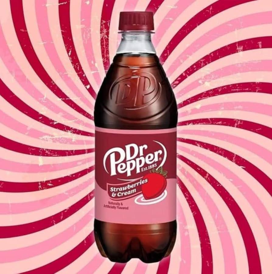 Dr. Pepper Strawberries & Cream 20oz