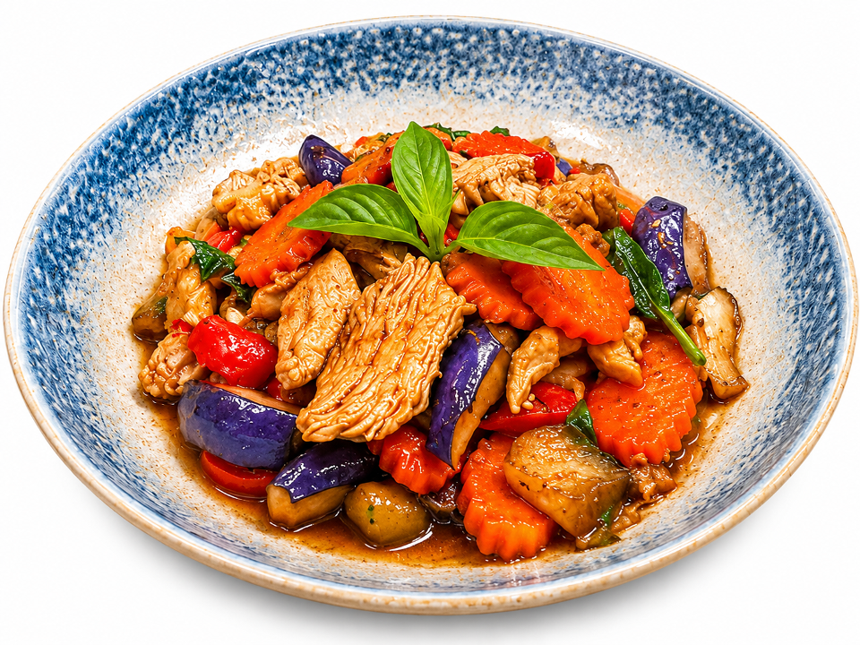 🍆Eggplant Basil Sauce