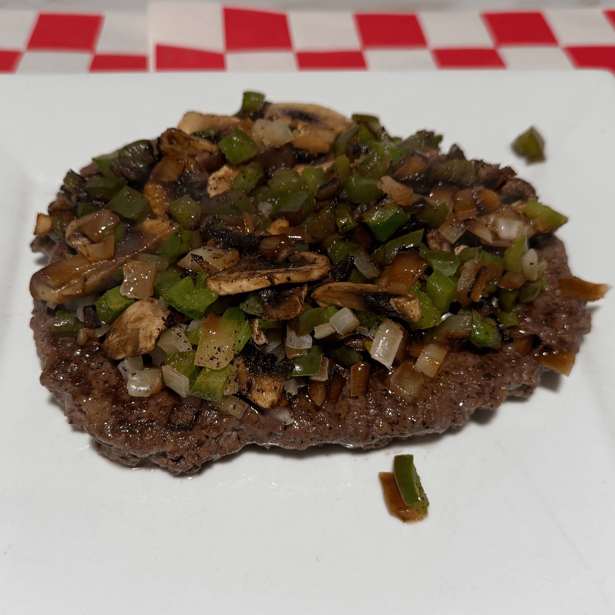 One Pounder Hamburger Steak