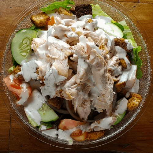 Warm Pulled Chicken Toss