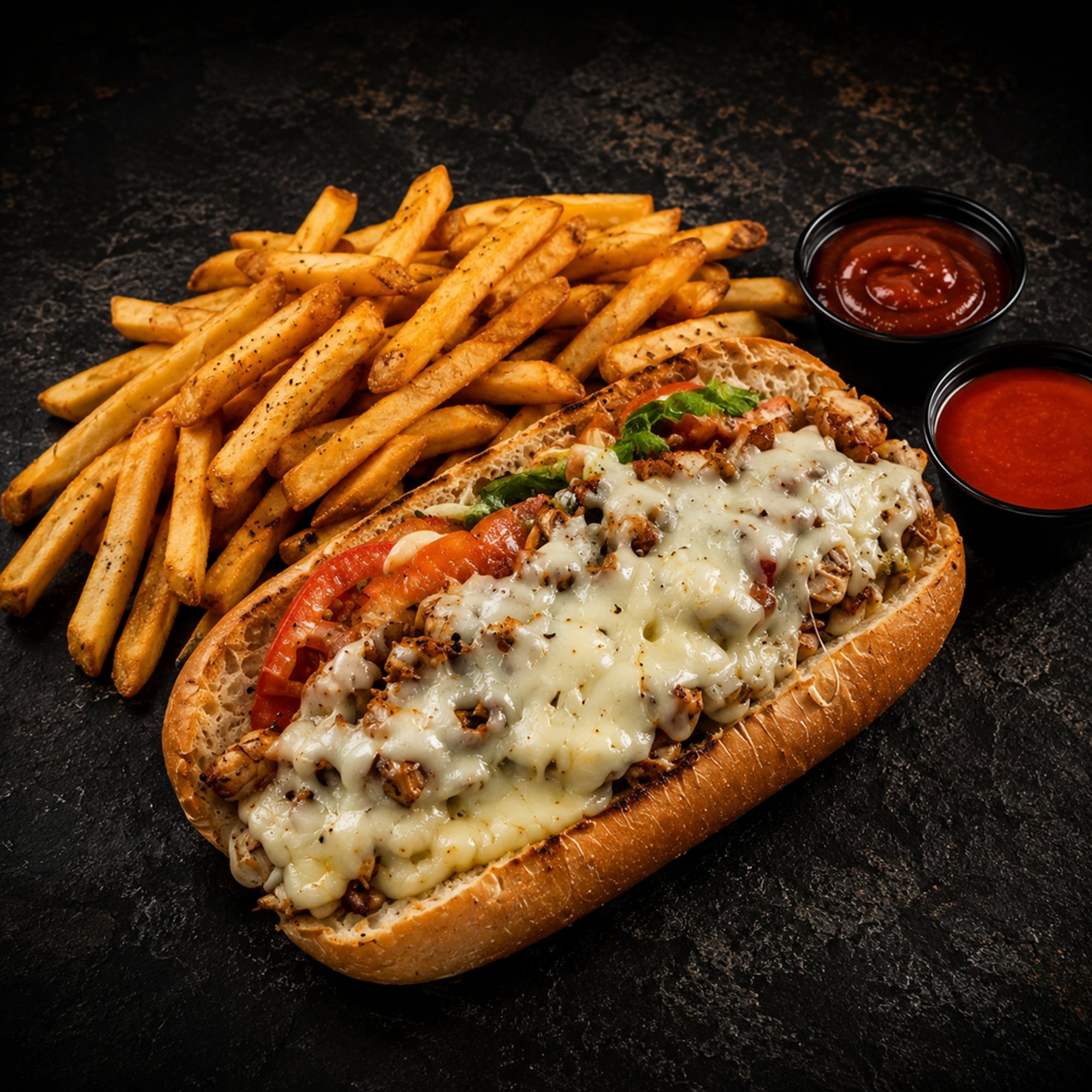 #1 - Philly Cheesesteak