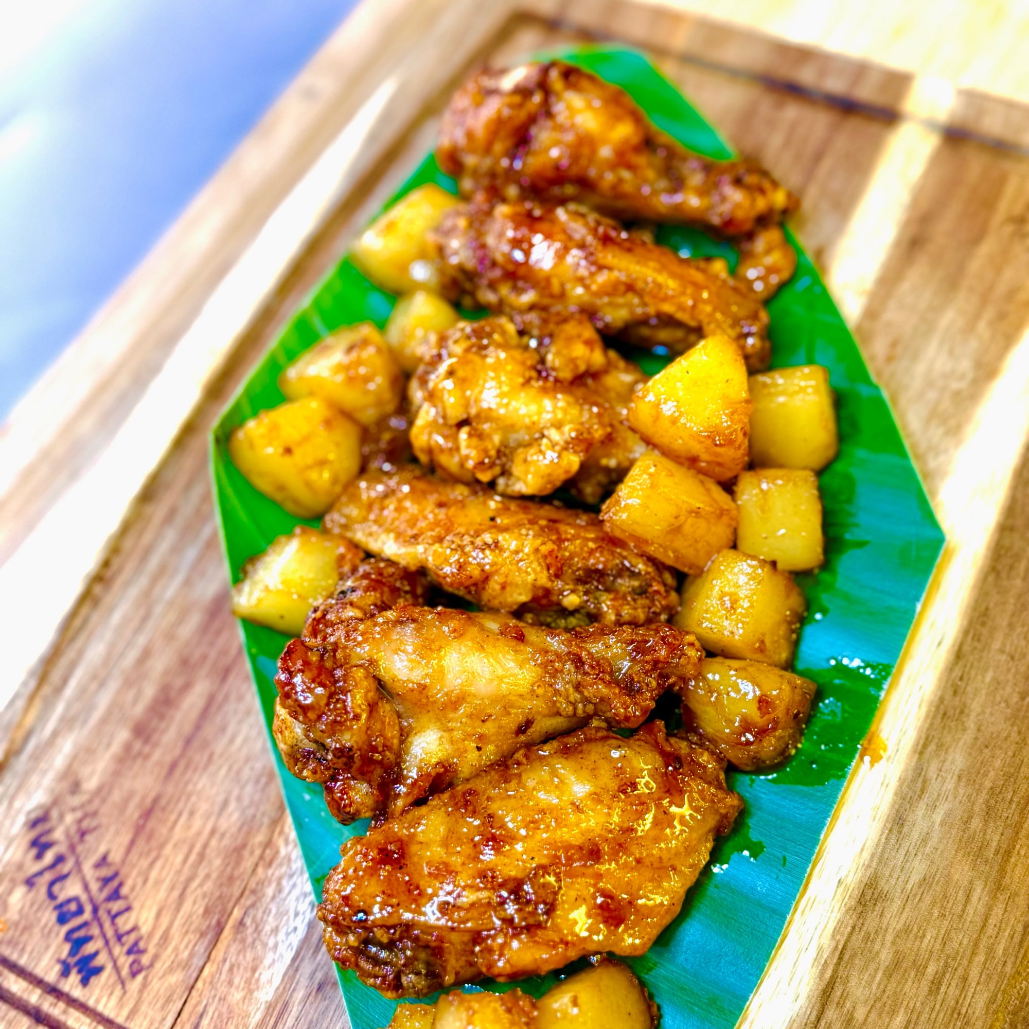 Sweet Sour Pineapple Wings