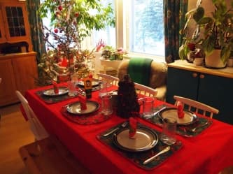 holiday dinner