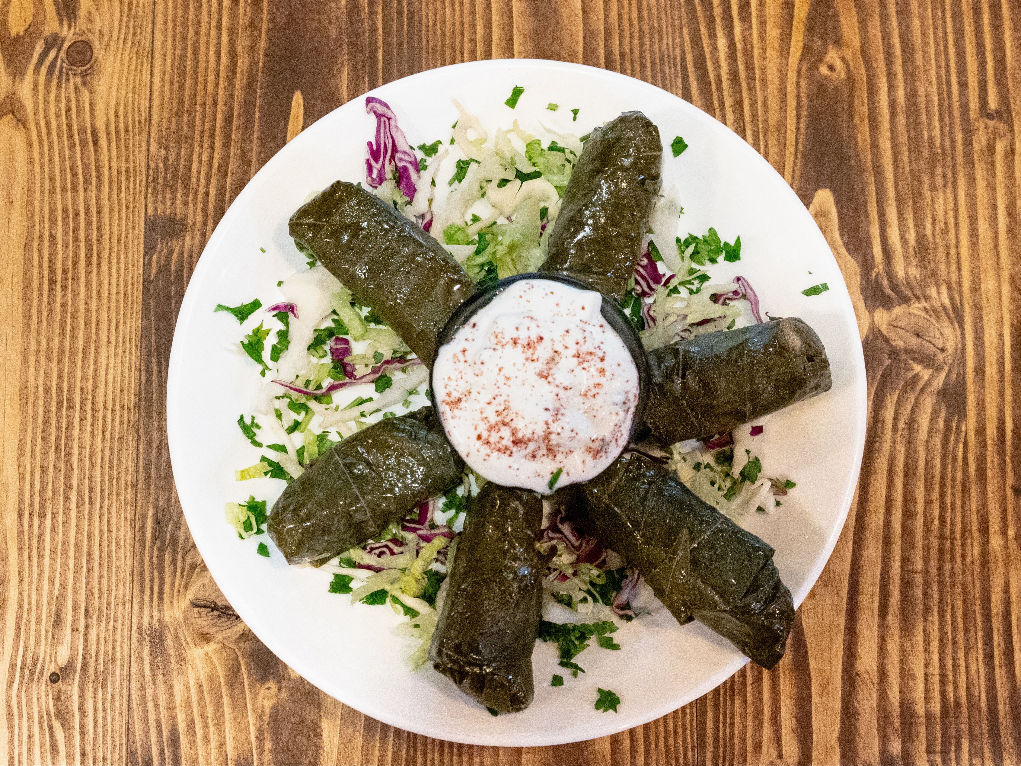 Dolma / Stuffed Grape Leaves 6 Pcs