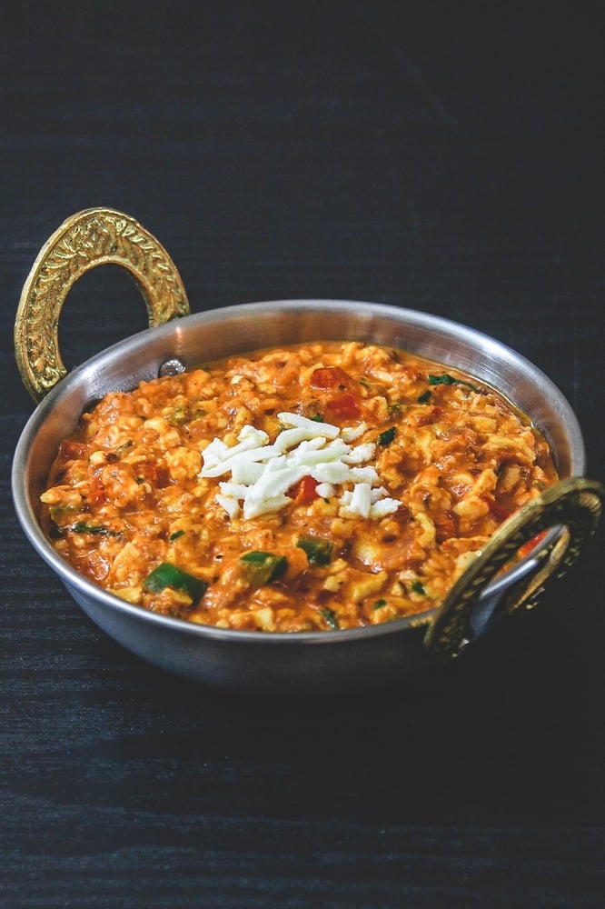 Egg Afghani Bhurji