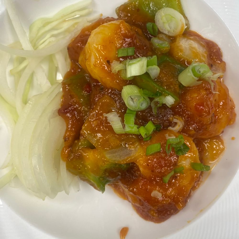 Shrimp in Hot Garlic Sauce