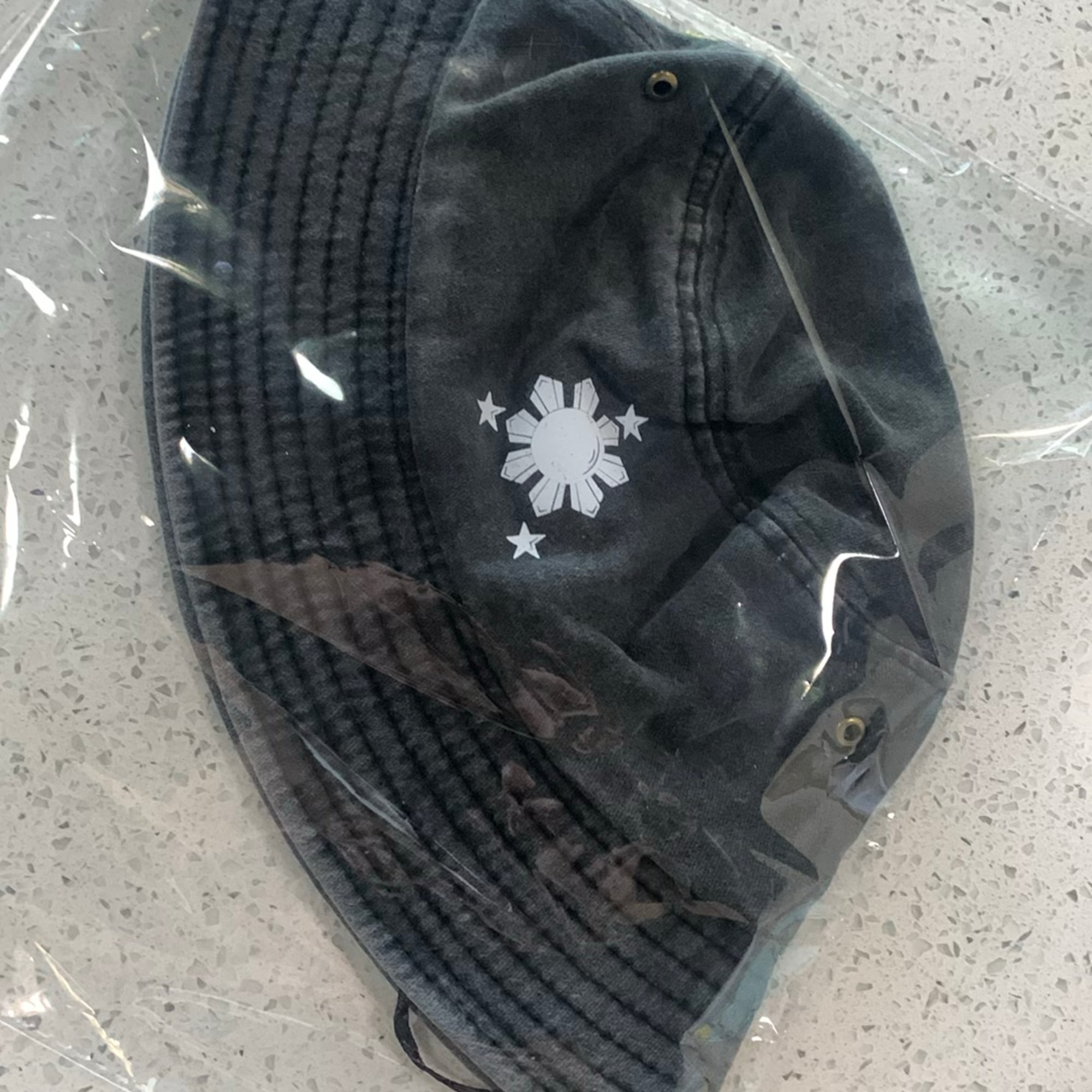 Hat Bucket White Sun 3 Star
