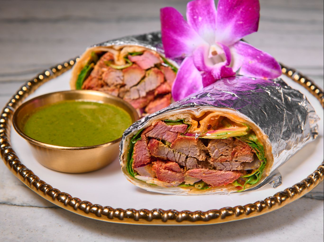Lamb Boti Kabab Kathi Roll