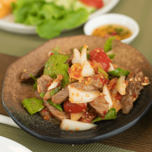 L5. Stir Fry Pork Salad (Salad Heo Xao)