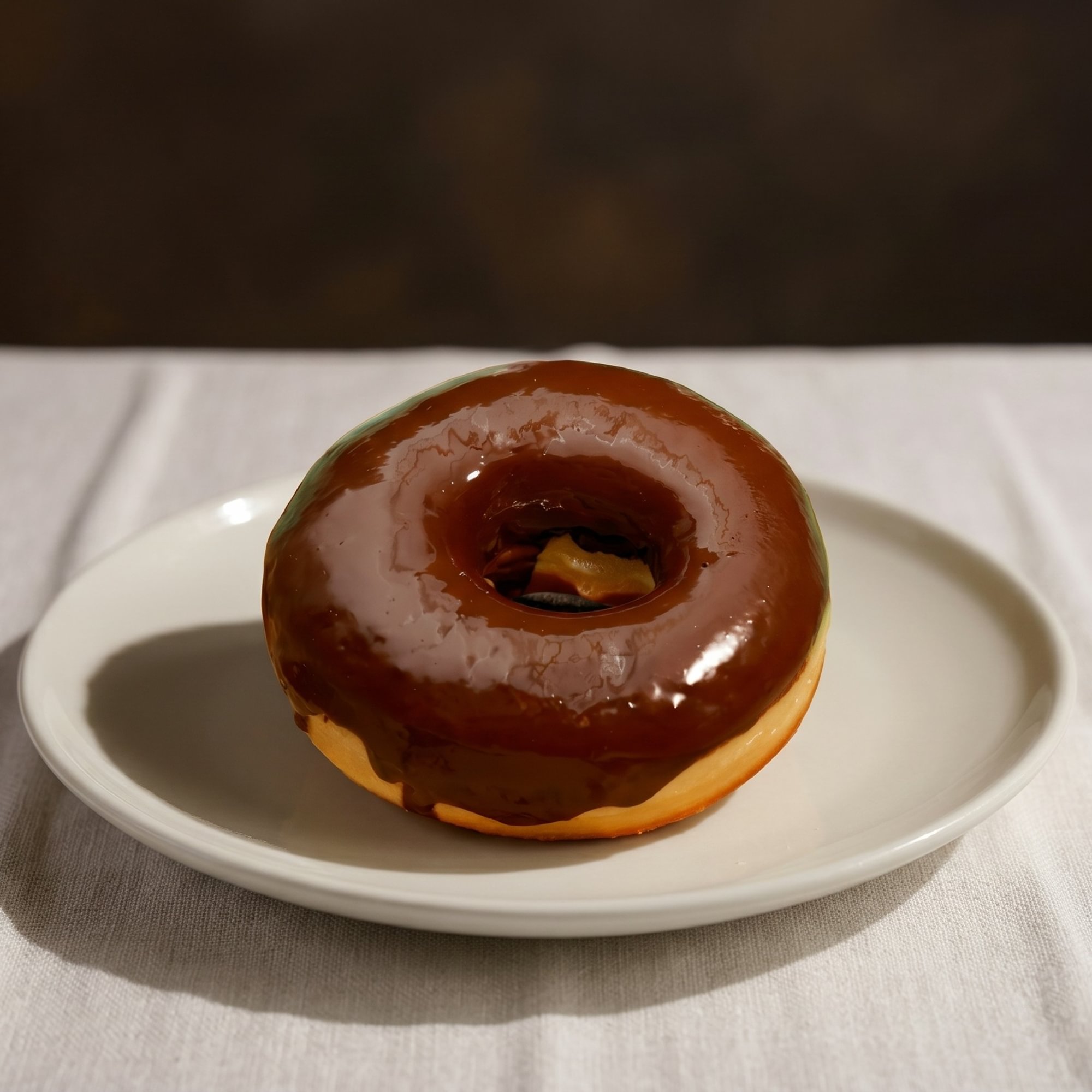 Dark Chocolate Doughnut
