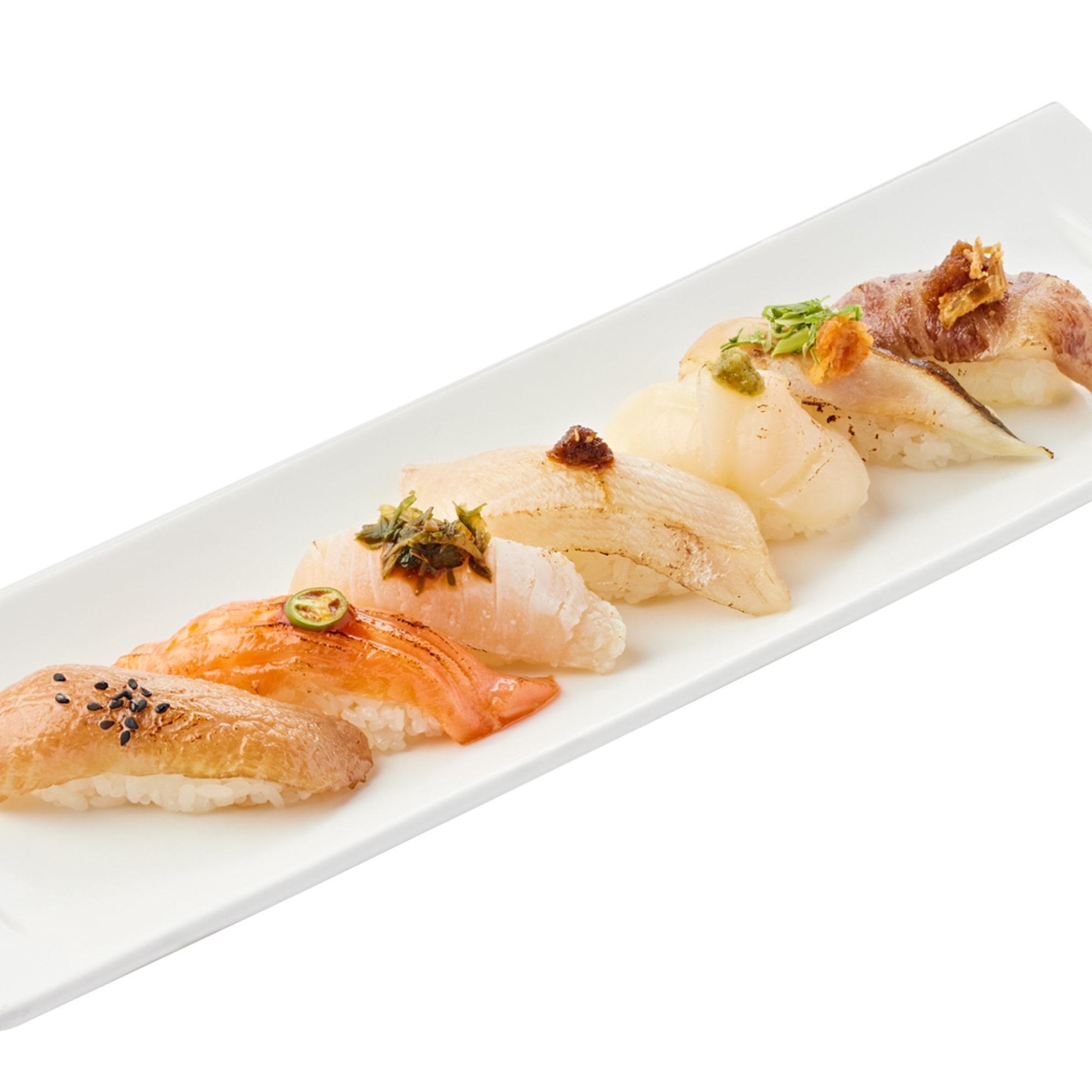 Aburi Sushi [Seared Sushi] (7pcs)