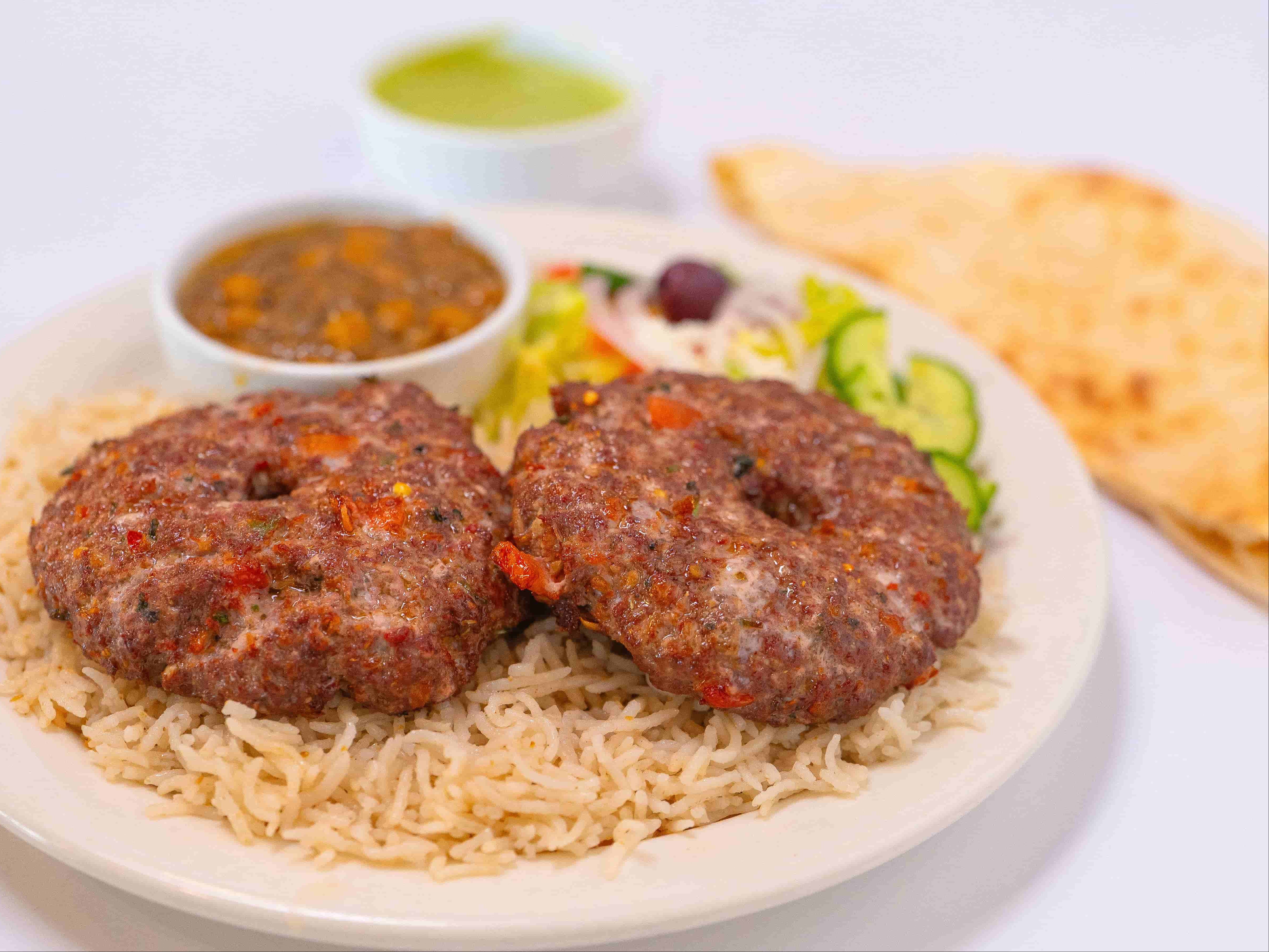 #7 Beef Chapli Kabob