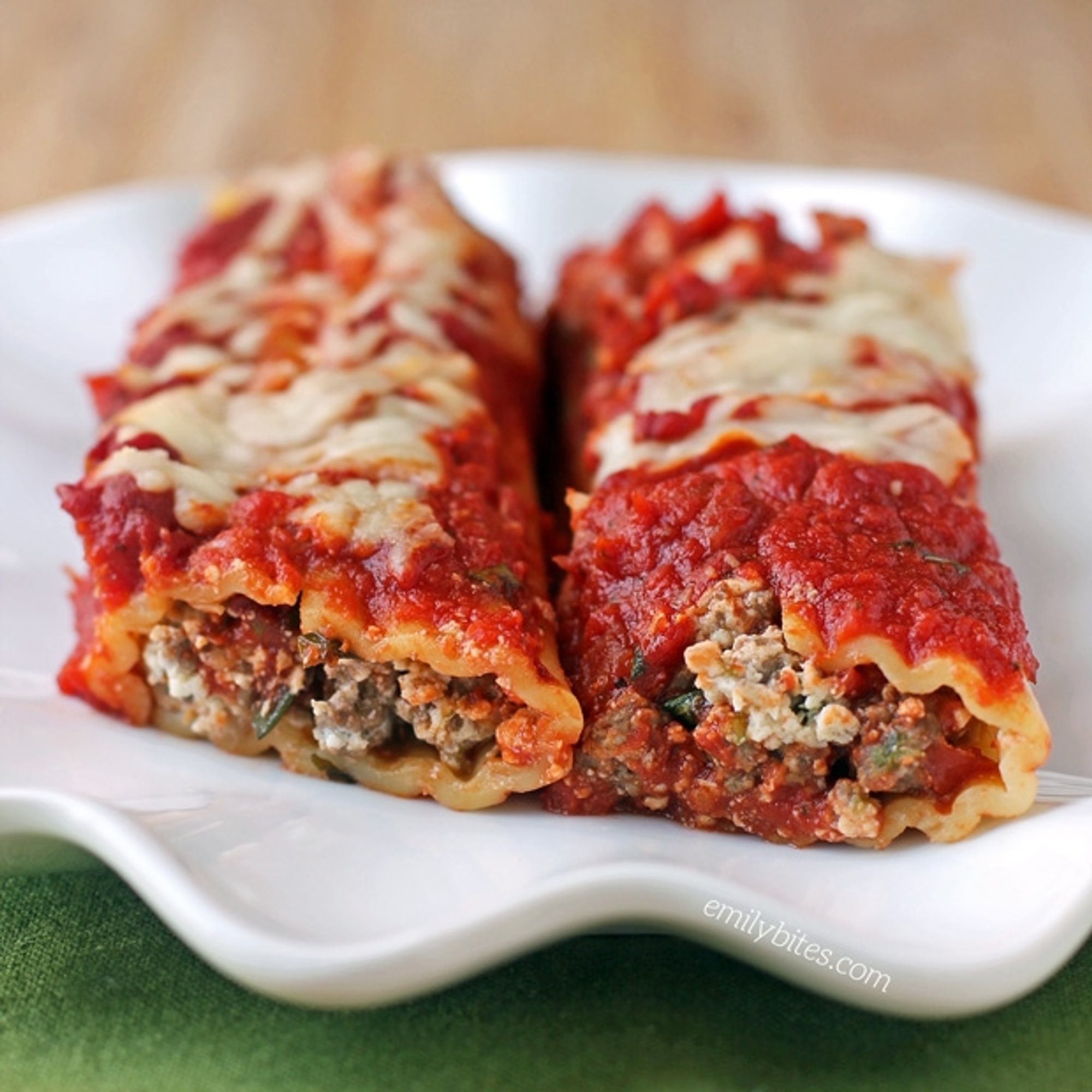 Baked Meat Manicotti