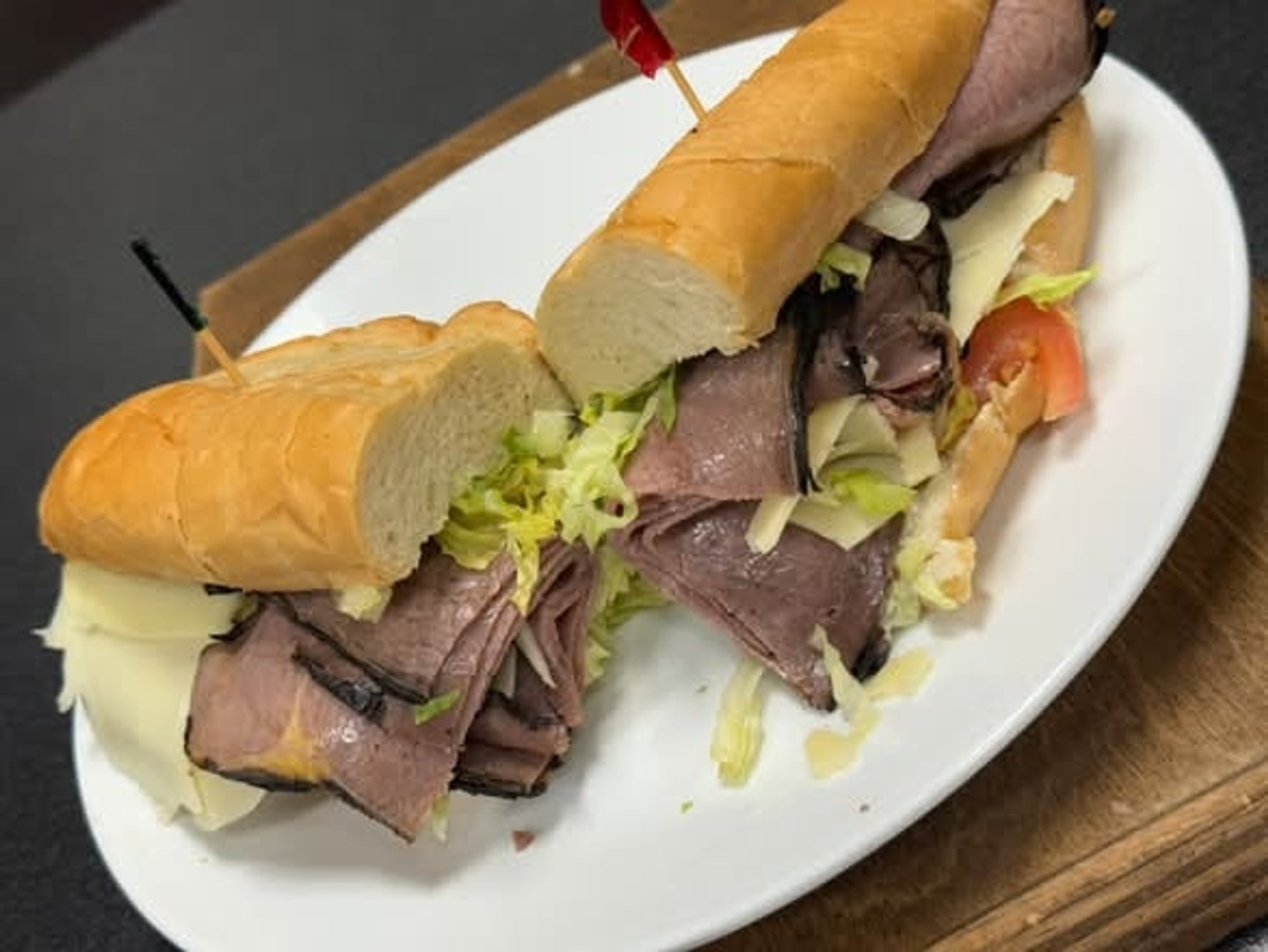 Roast Beef & Melted Cheese Sub