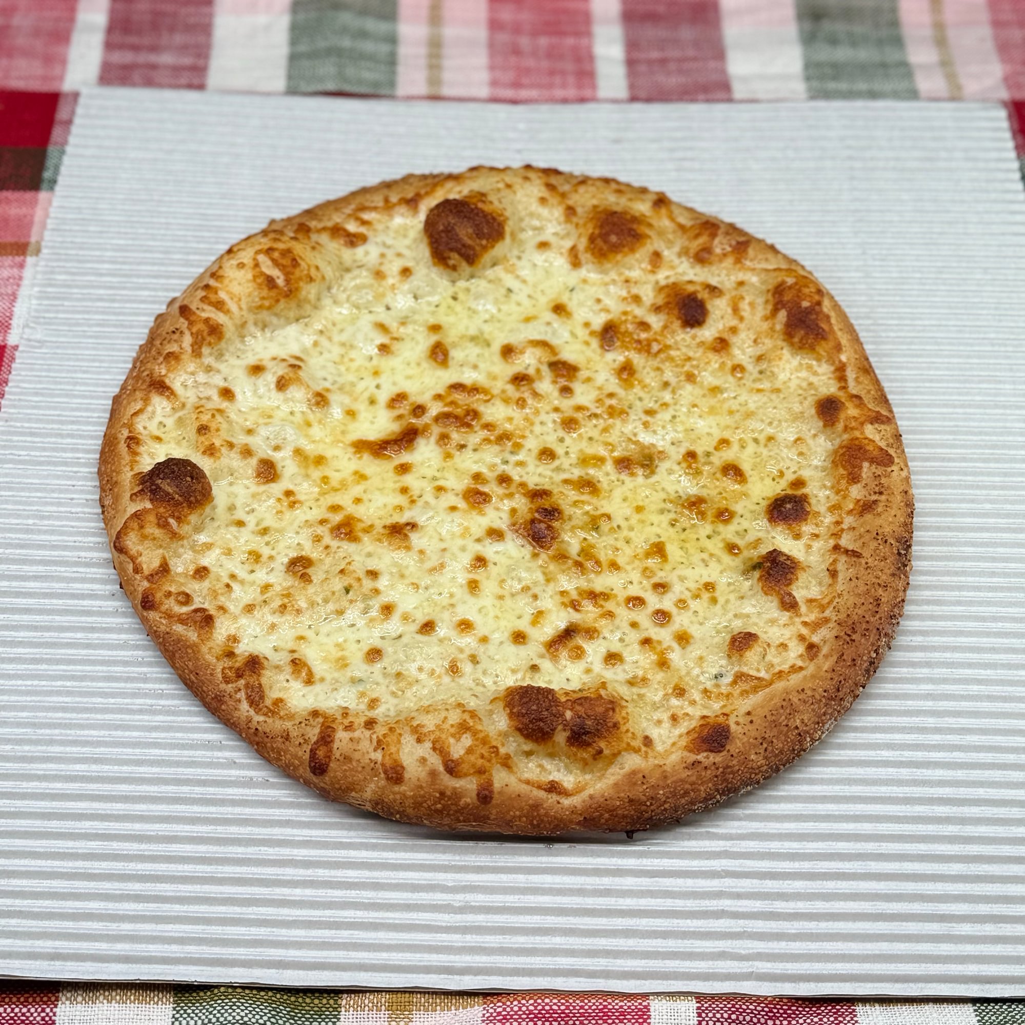 White Pizza Pie Plain 18" X-Large