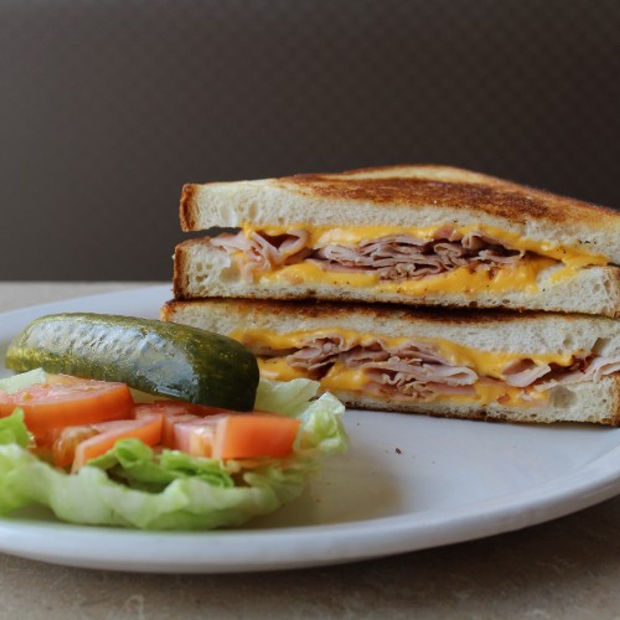 Grilled Ham and Cheese Sandwich