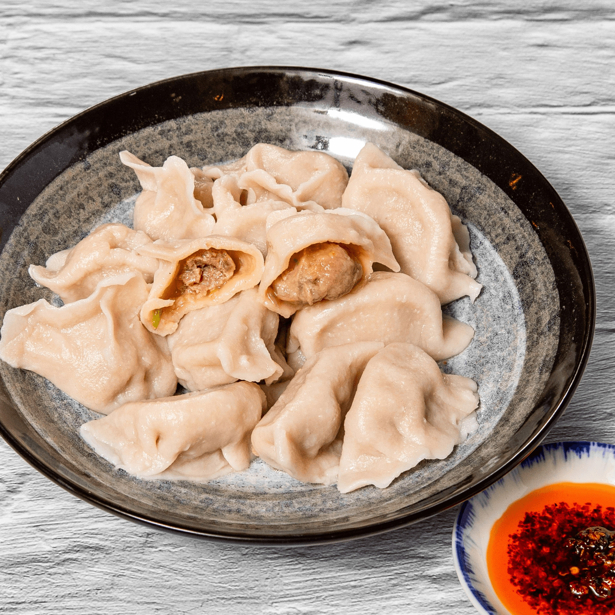 猪肉白菜水饺 / Chinese Cabbage and Pork Dumplings