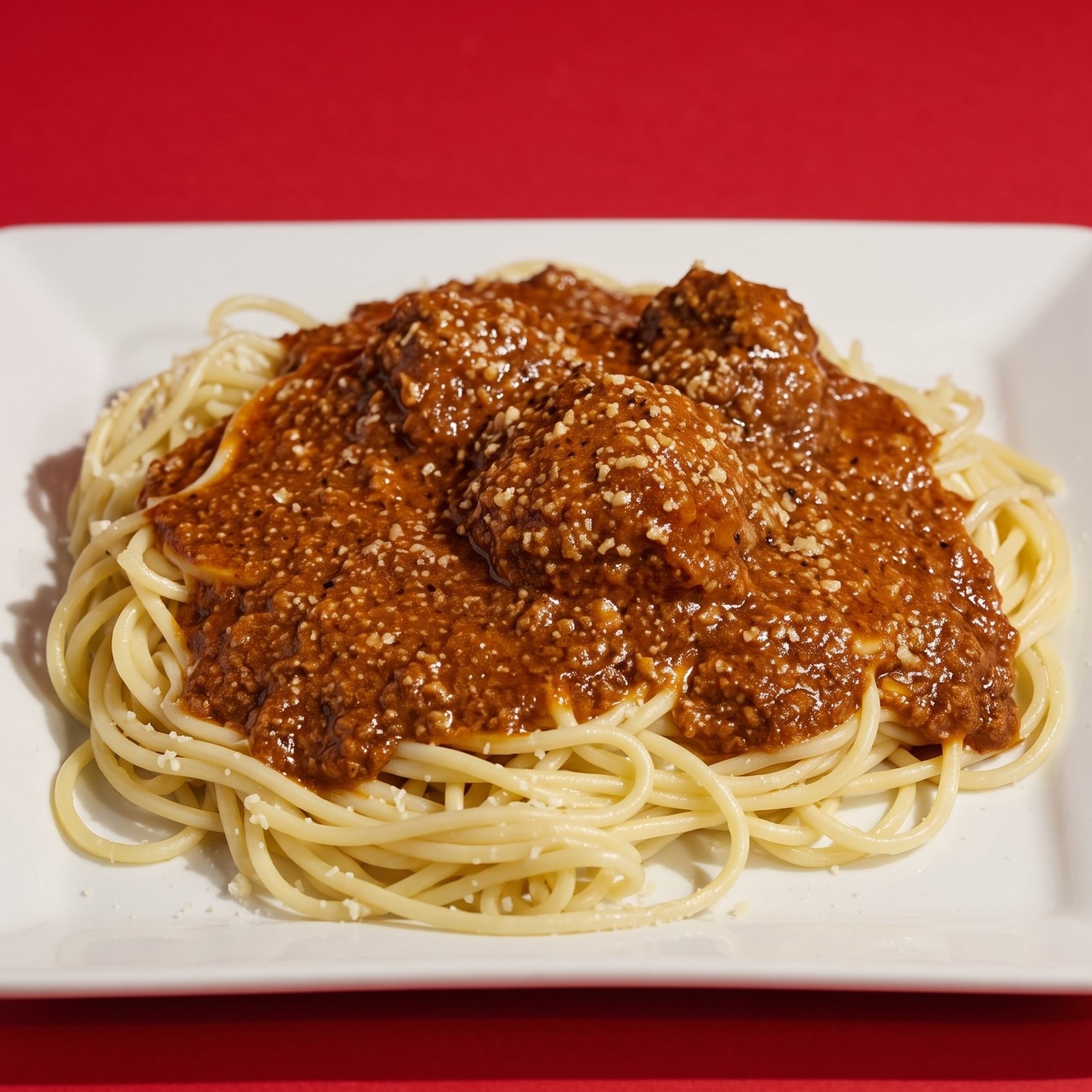 Spaghetti w/ Meatballs