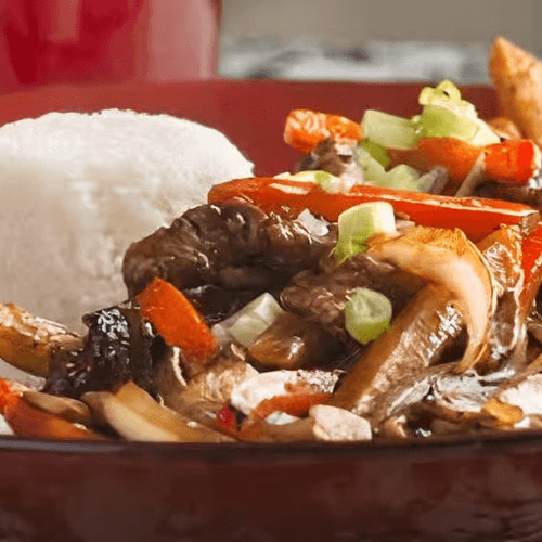 Pepper Beef Lomo Saltado