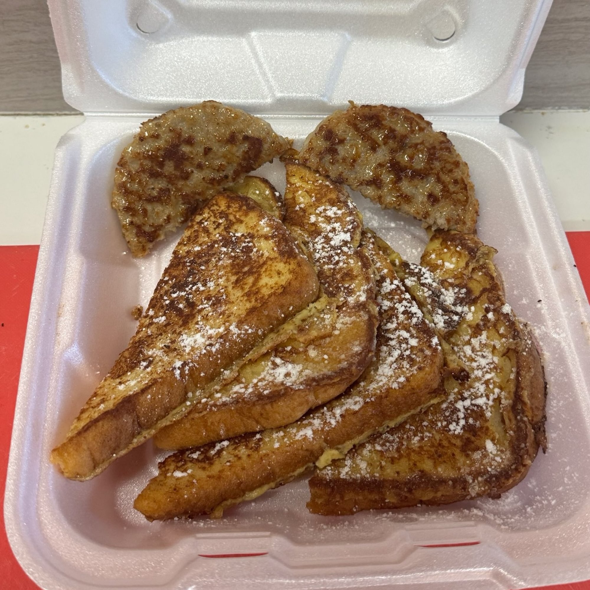 French Toast with Meat