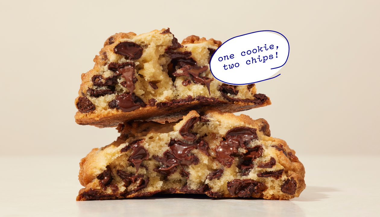Two Chip Chocolate Chip Cookie