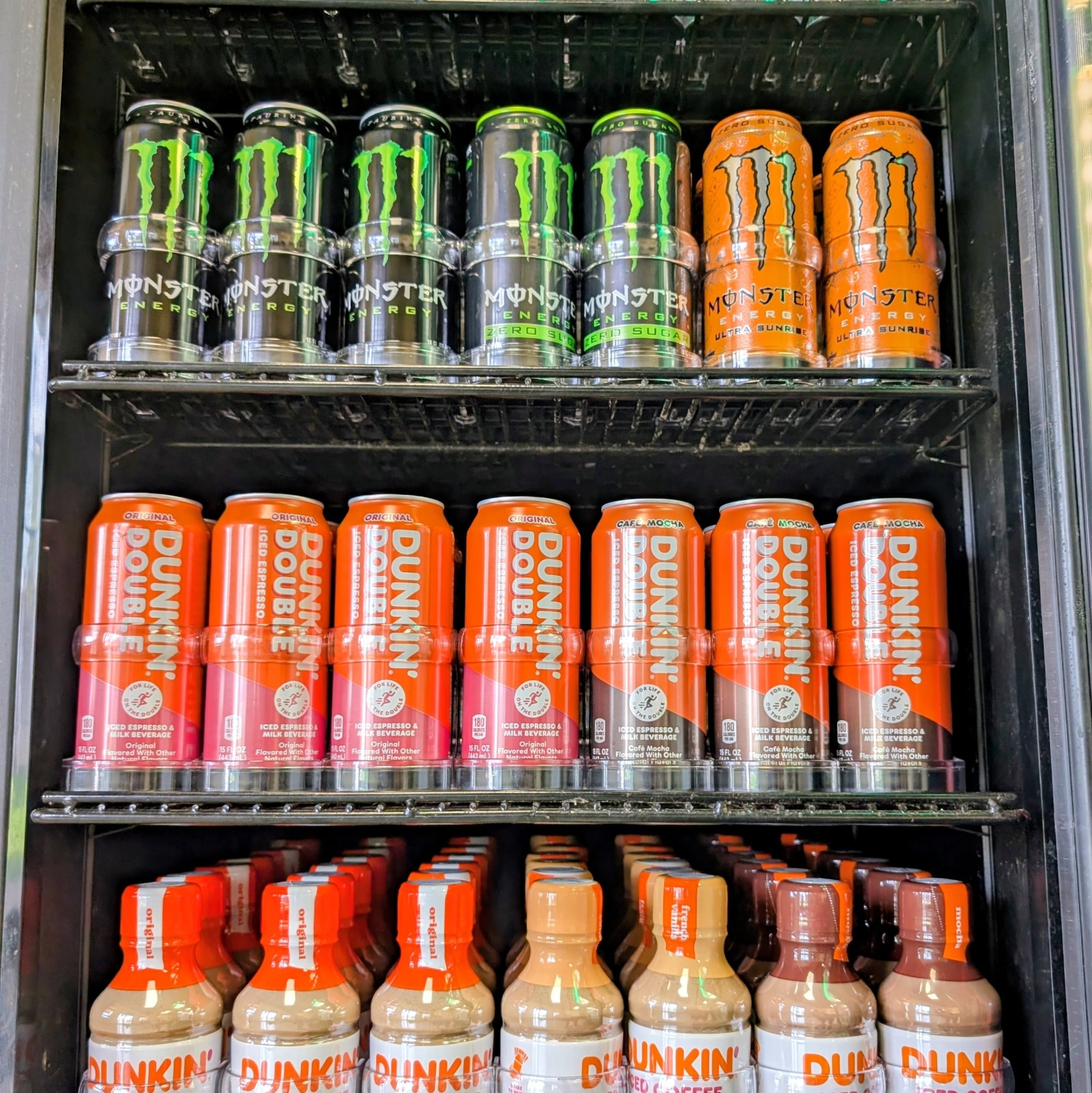 Iced Coffees & Energy Drinks