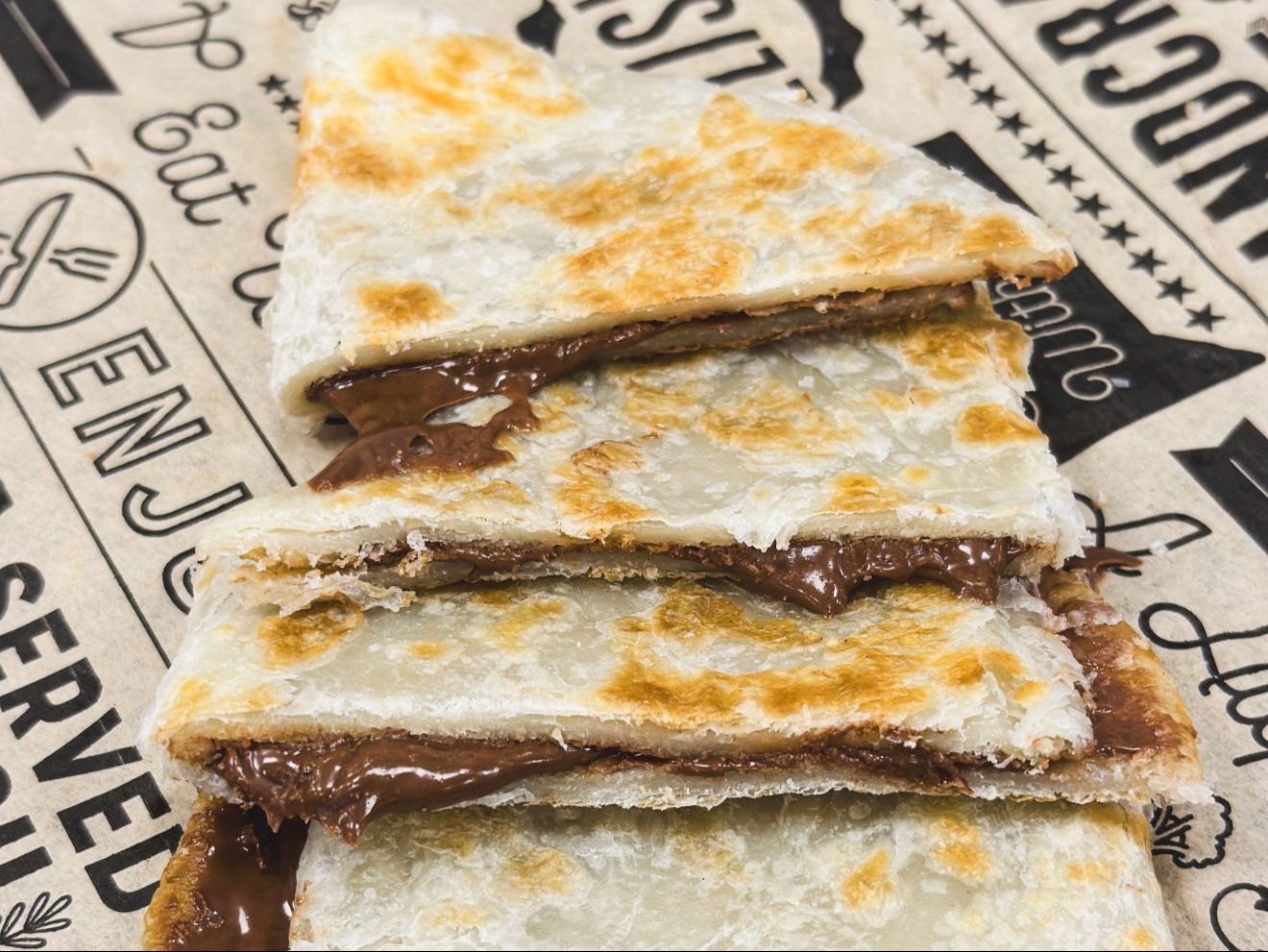 Nutella Paratha