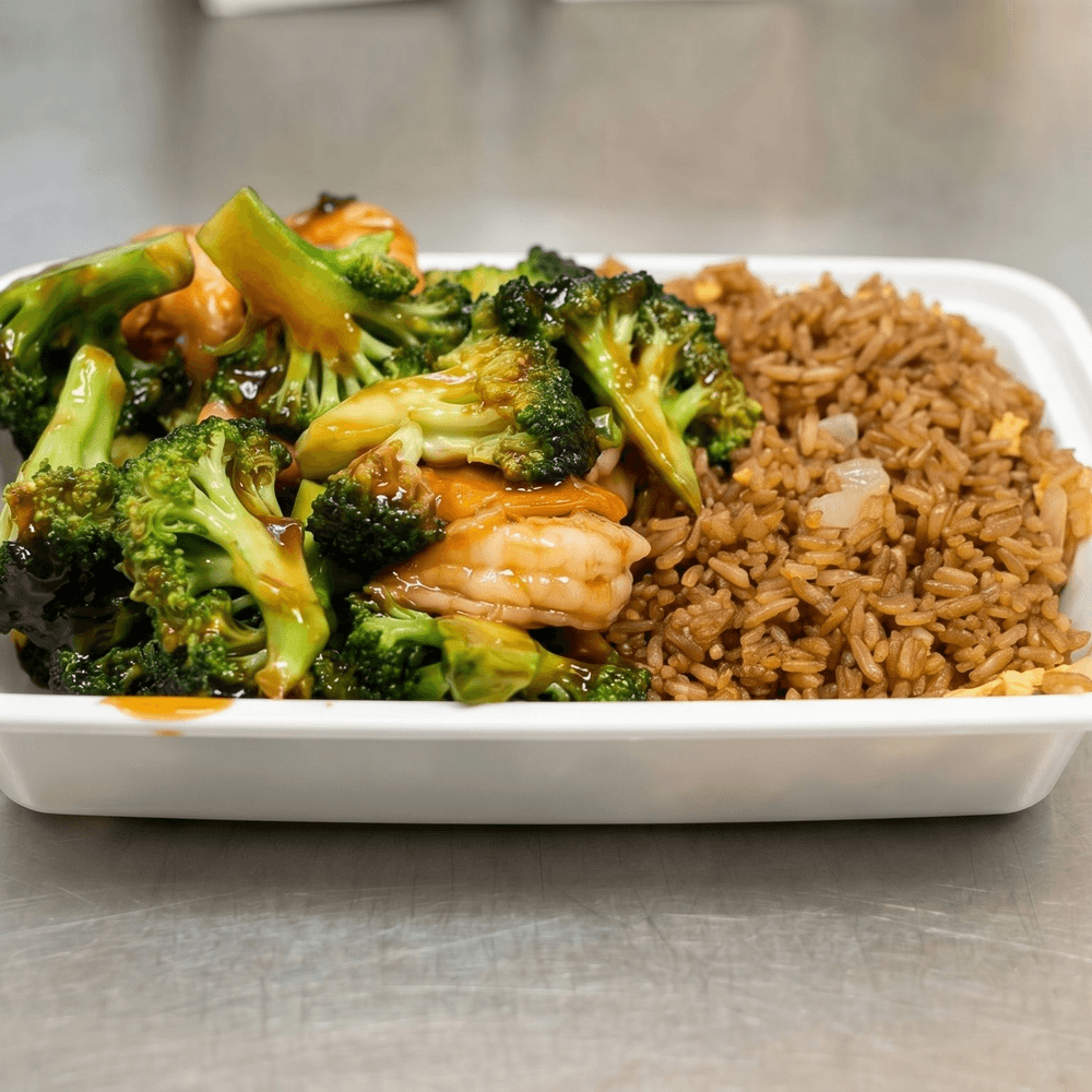 Shrimp with Broccoli