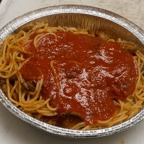 BAKED SPAGHETTI AND SAUSAGE