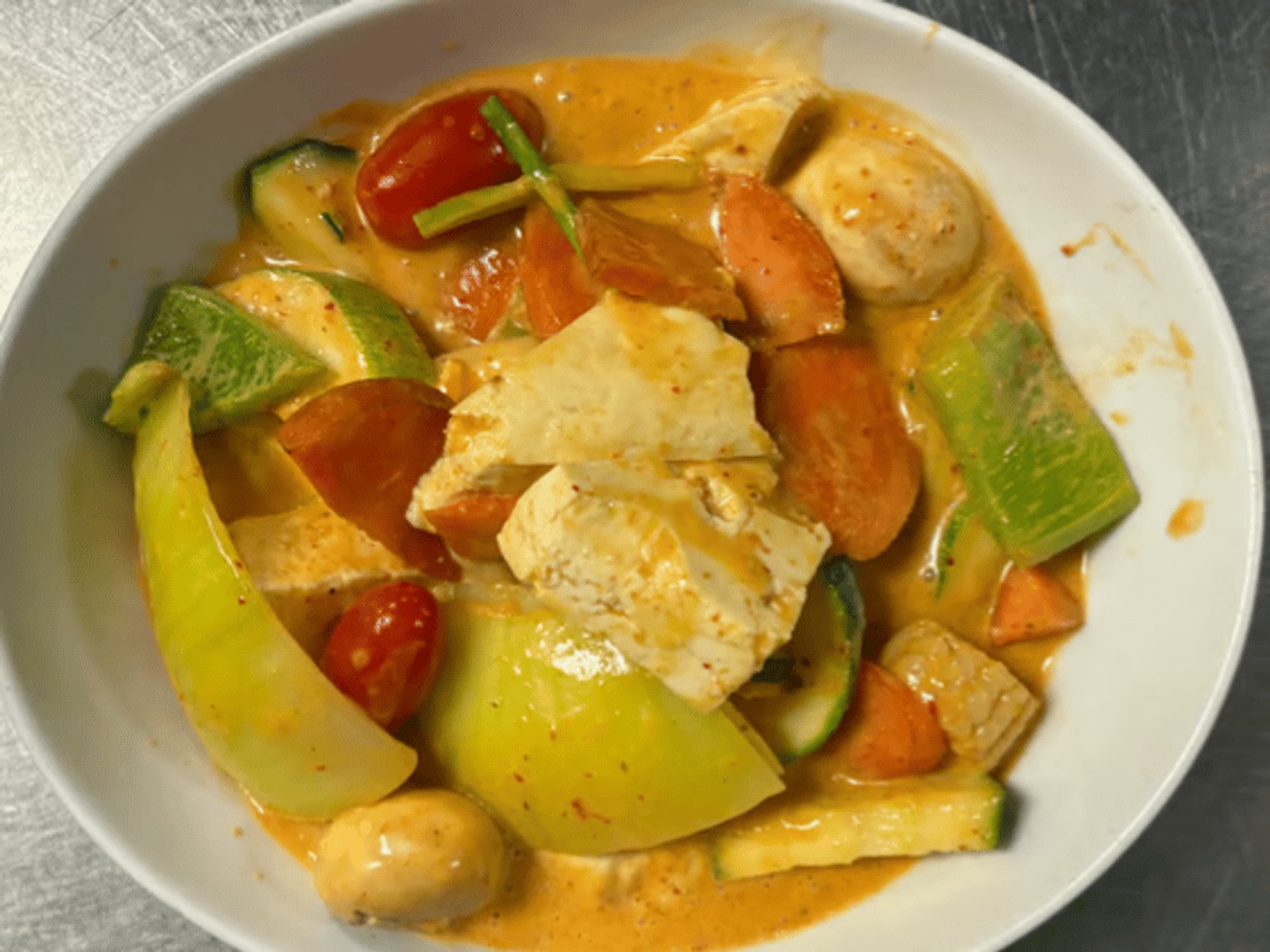 Red Curry with Tofu