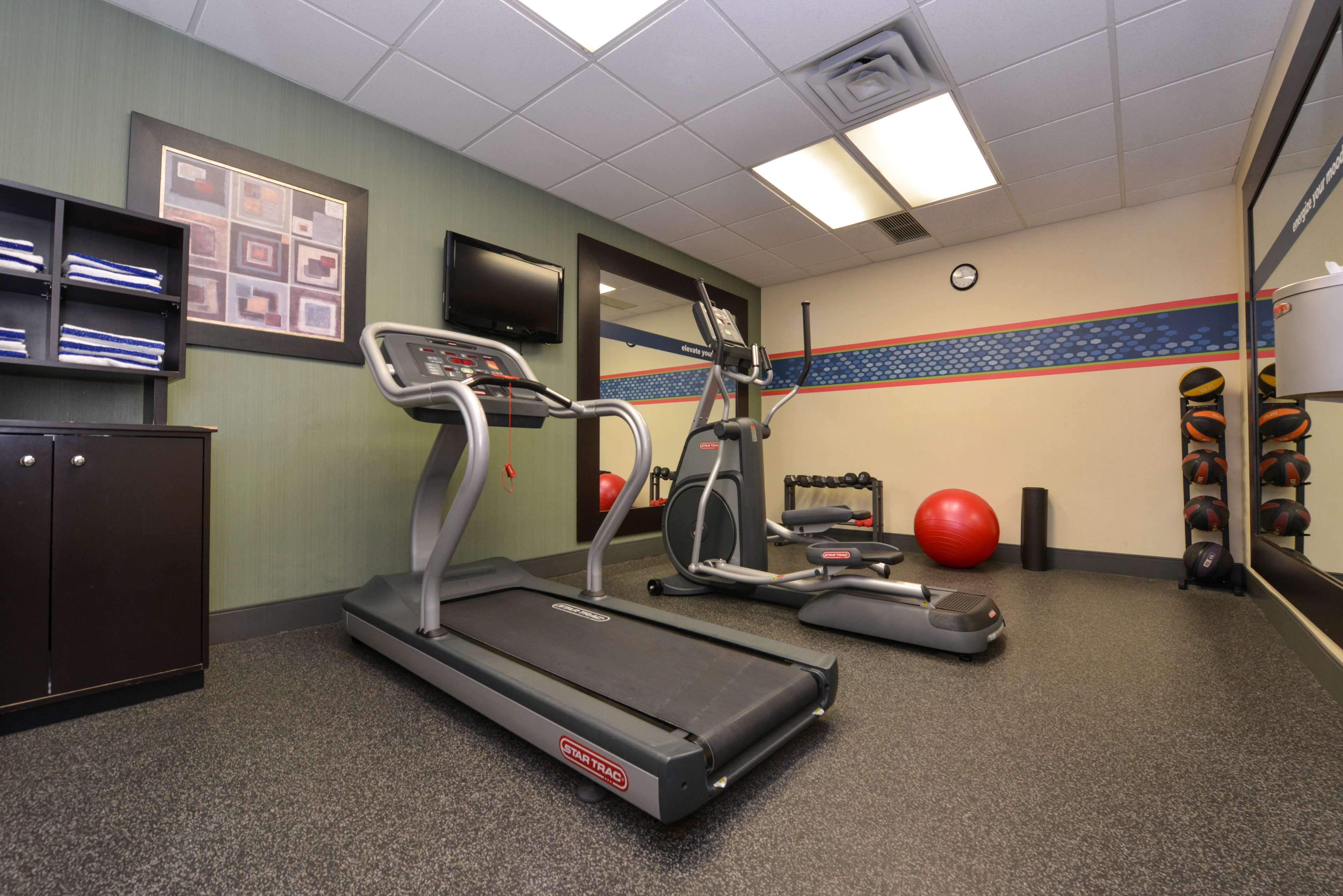 Health club  fitness center  gym