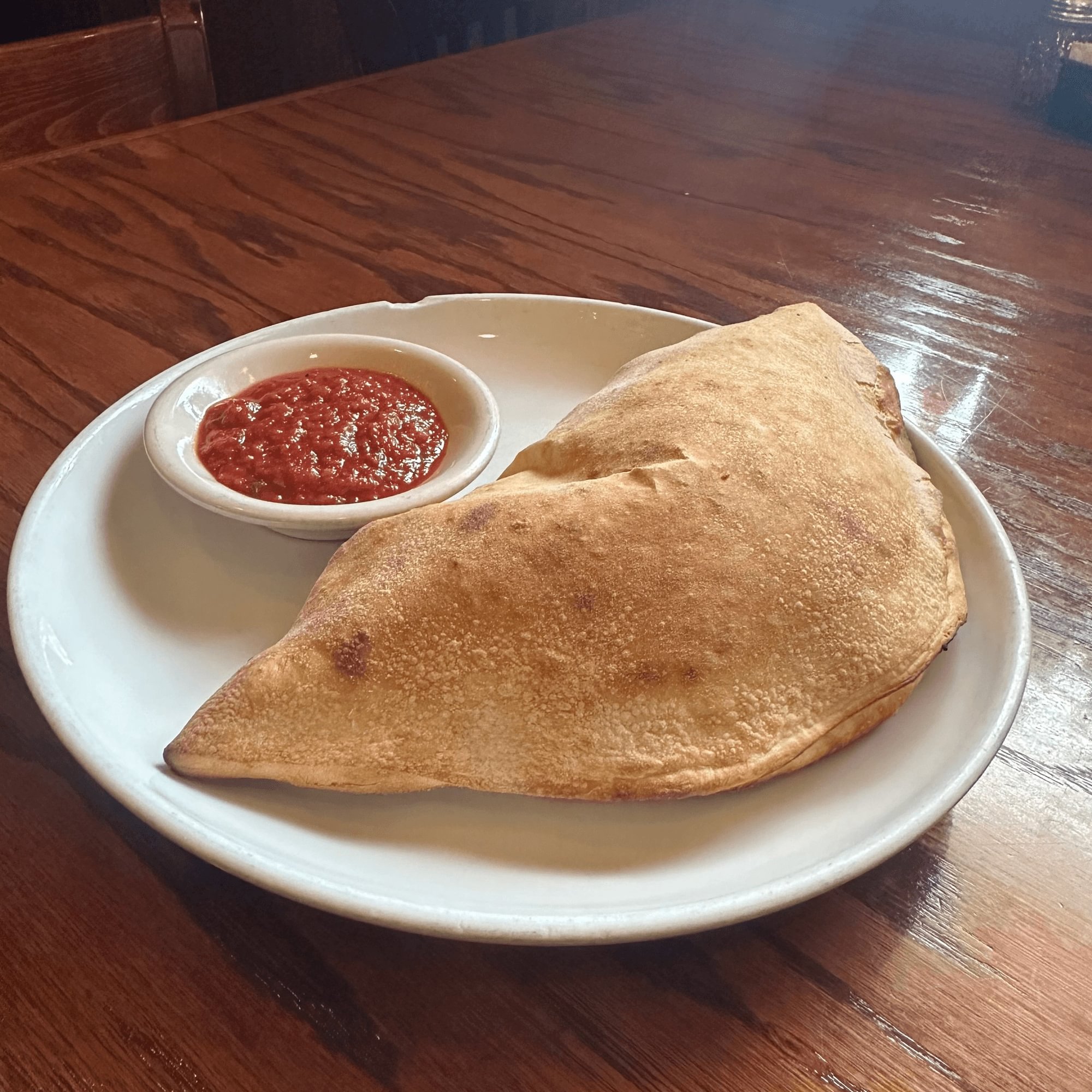 Cheese Calzone with One Topping