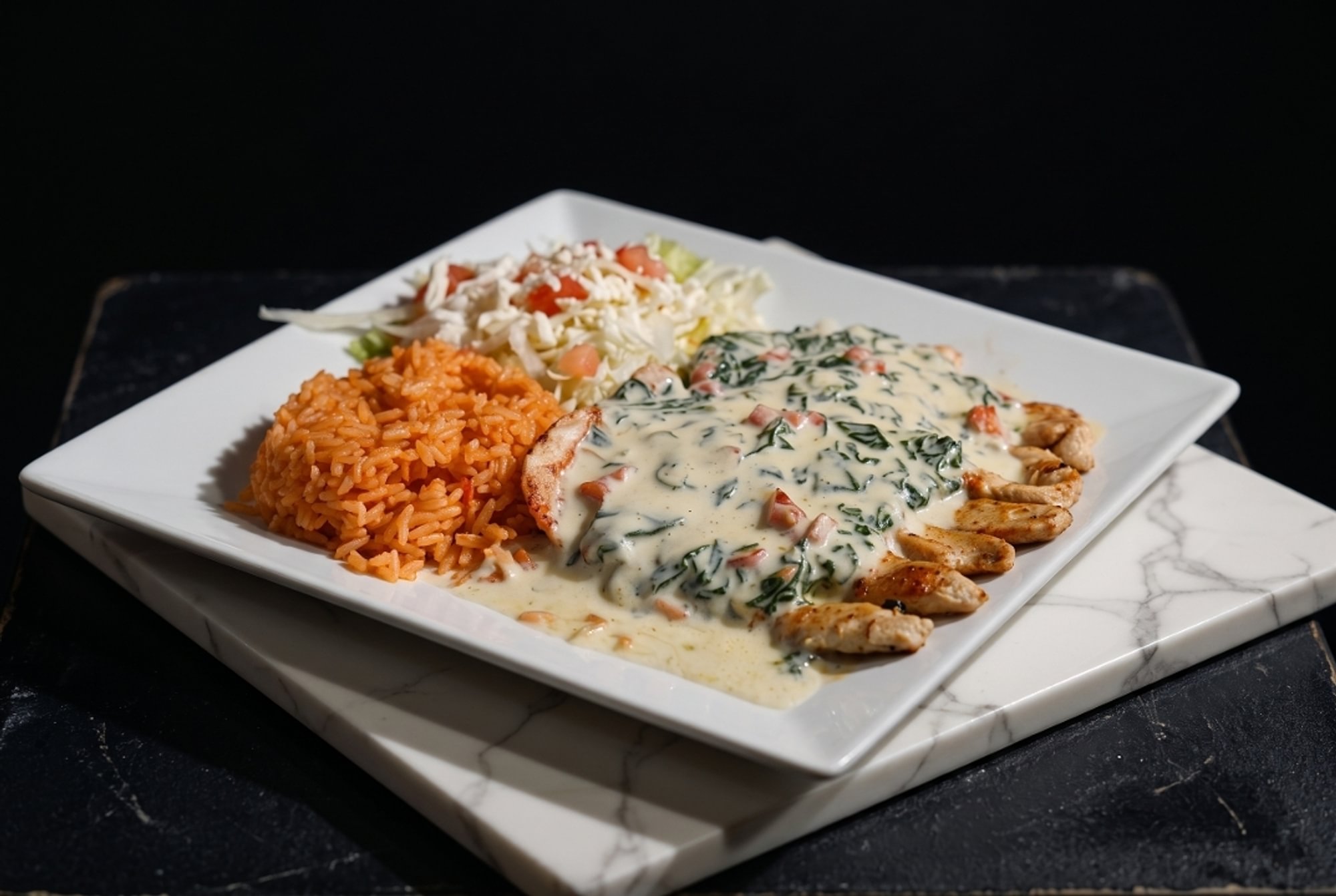 Chicken Spinach