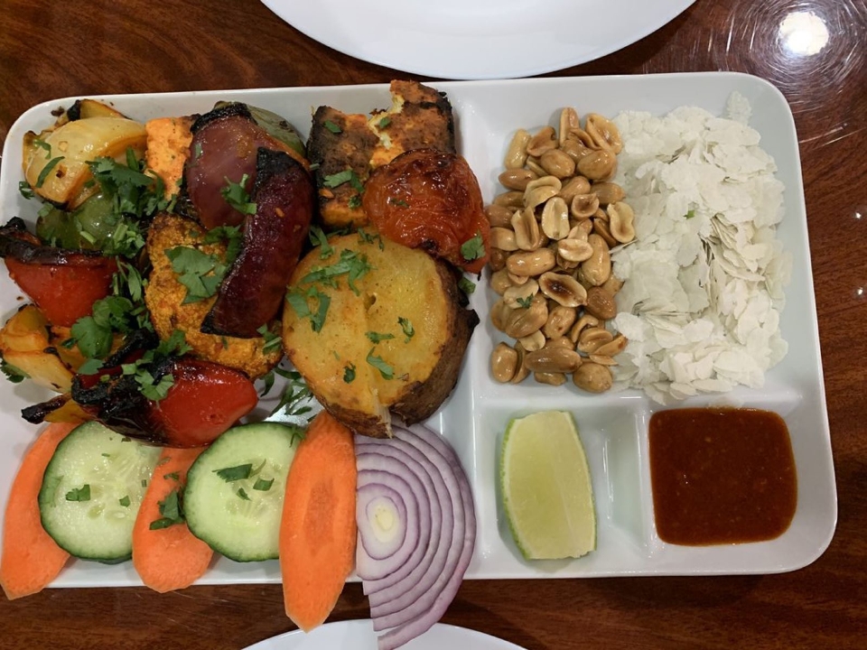 Veg Sekuwa