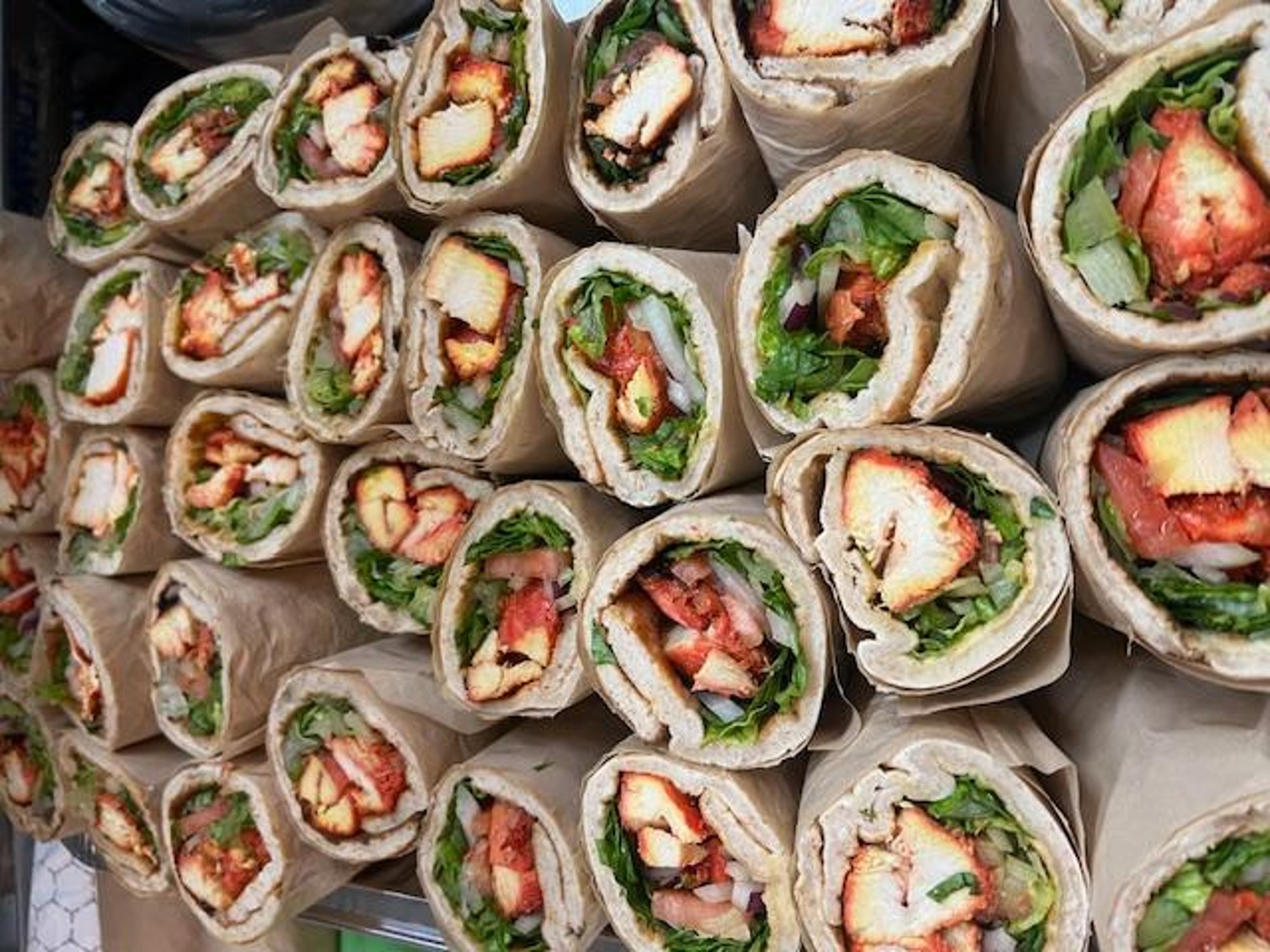 Chicken Kabob Wrap