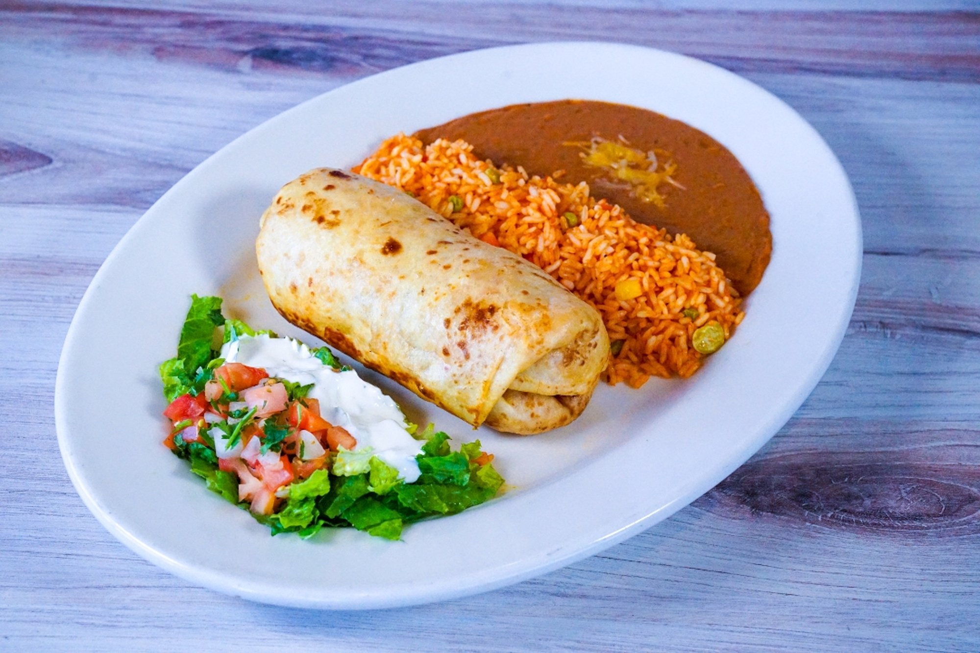 Chimichanga Platter
