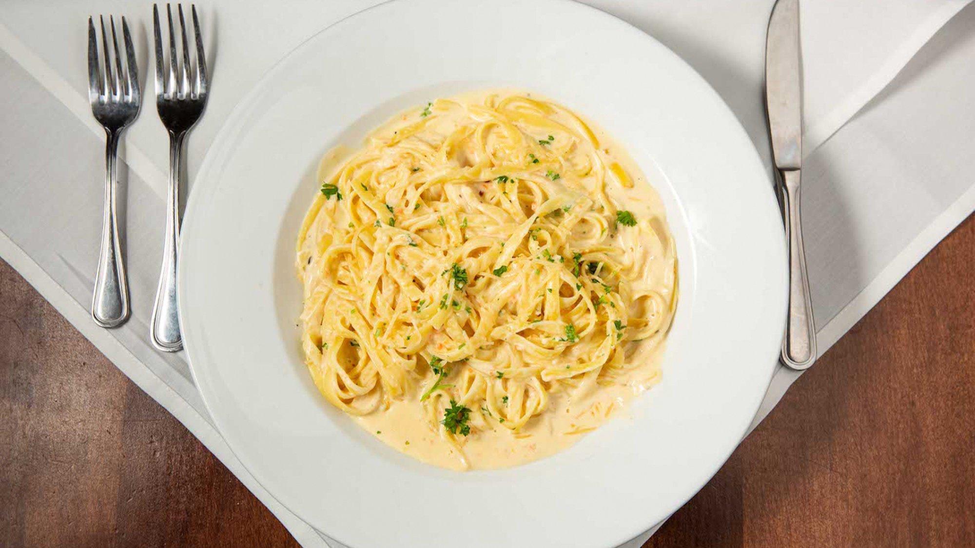 Classic Fettuccine Alfredo
